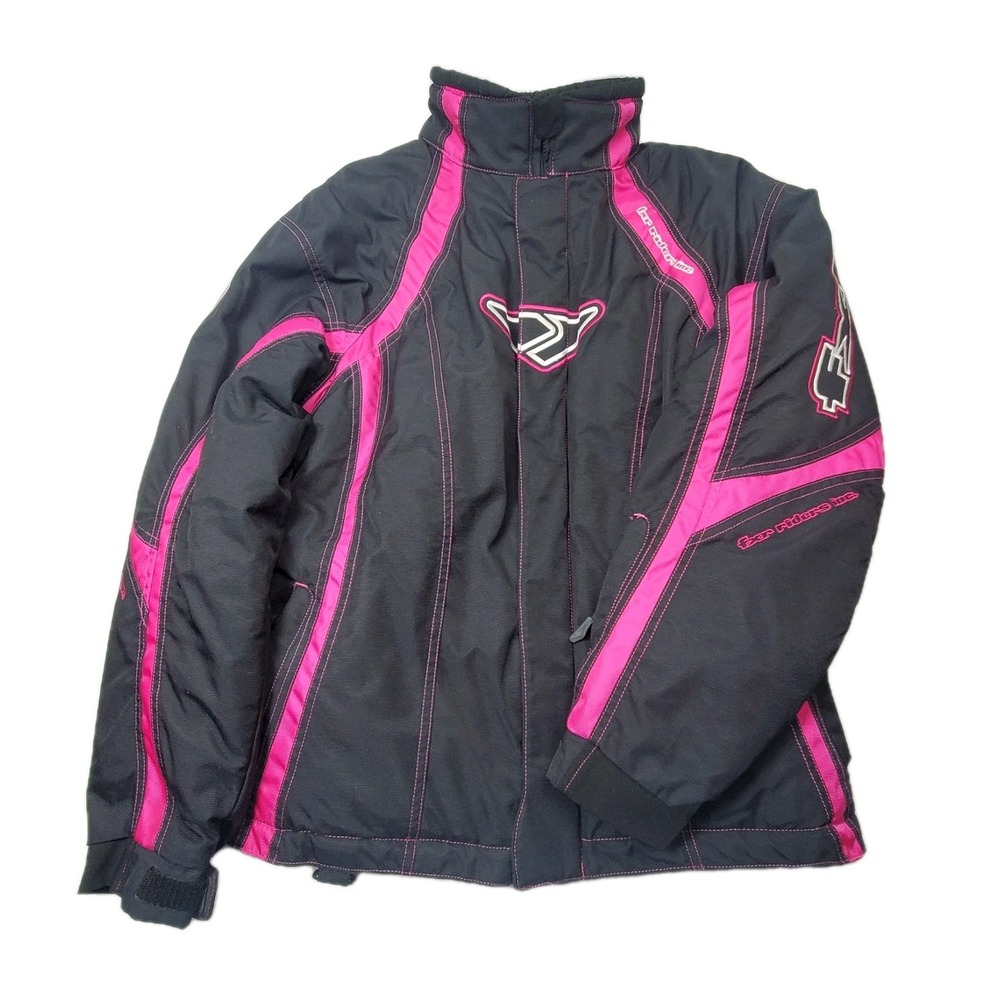 fxr Snowmobile Winter Jacket Women's Size 16 Black / Pink